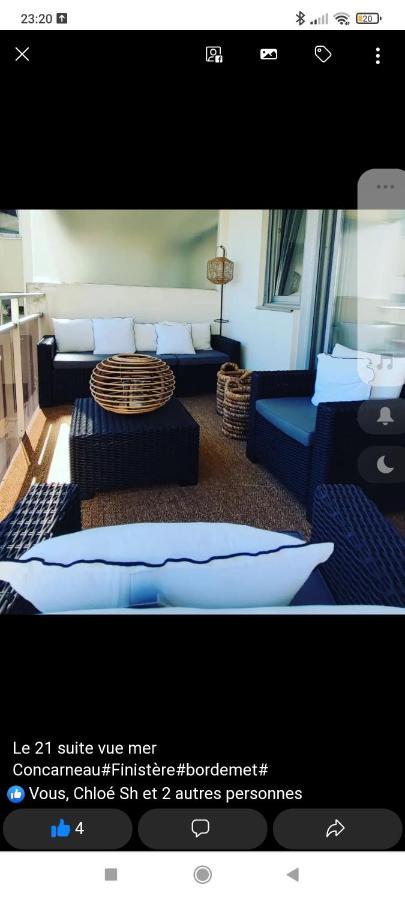 La Suite Appartement Pleine Vue Mer Concarneau Zewnętrze zdjęcie